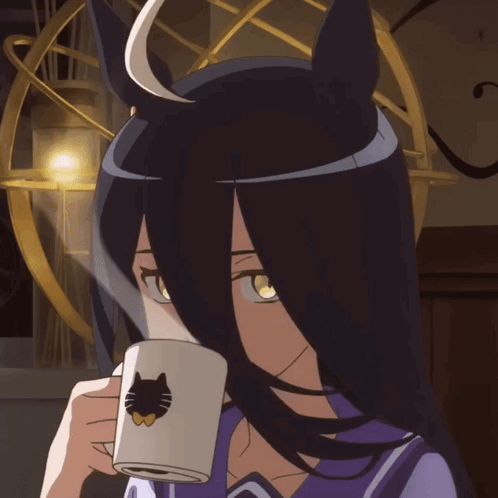 Animated café scene